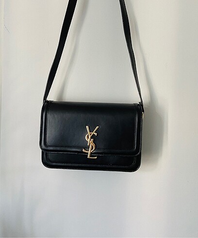  Beden siyah Renk Ysl muadili askılı çanta