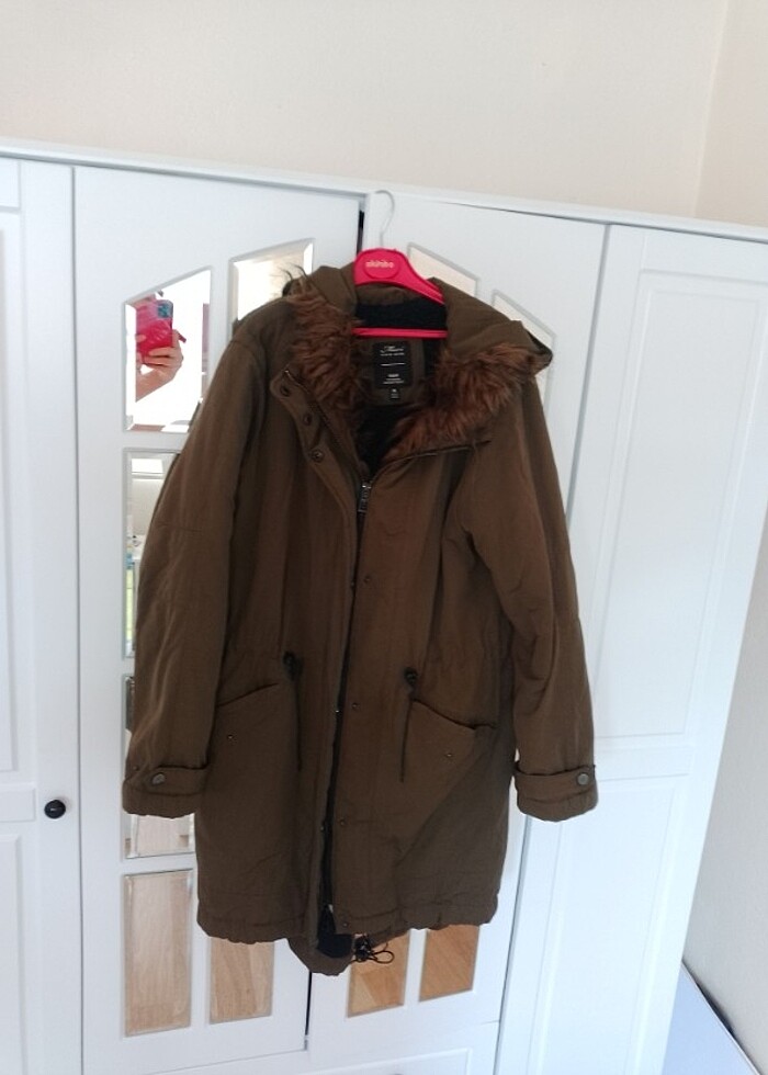 Mavi marka parka kaban - Görsel 2