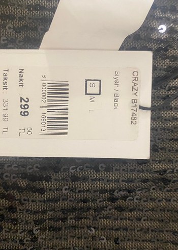 Siyah Payetli Mini V Yaka bluz boyundan bağlamalı - Görsel 3