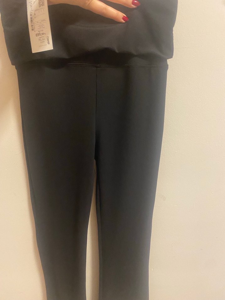 Siyah Spor Kadın Tayt - Görsel 2