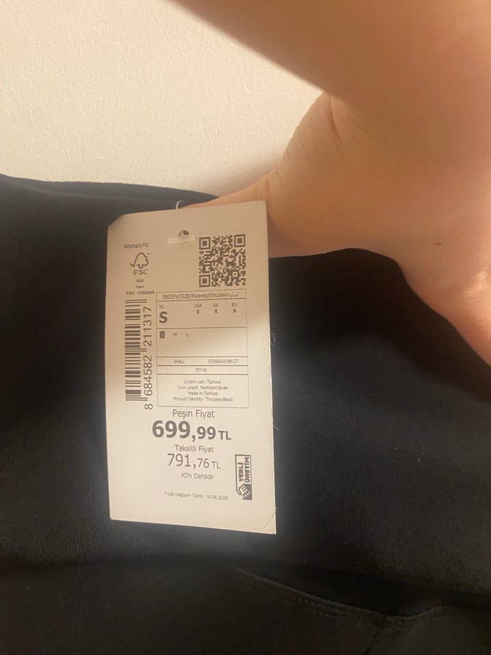 Siyah Spor Kadın Tayt - Görsel 4