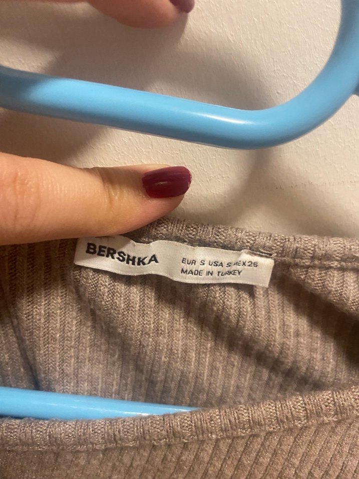 Gri Kadın Triko Uzun Kollu Elbise - Görsel 4