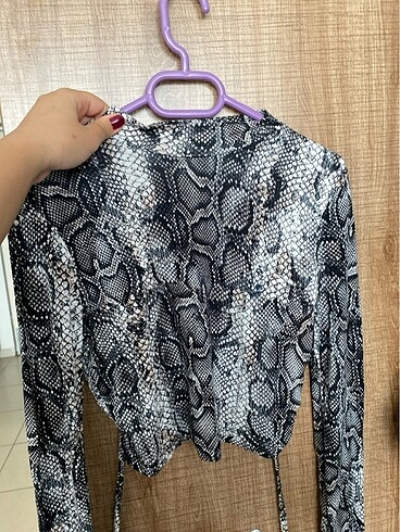 Leopar desen crop