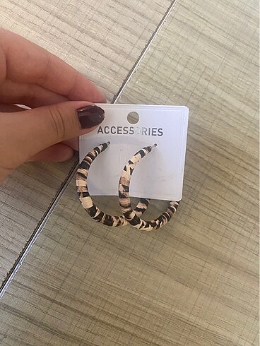 Leopar desen küpe