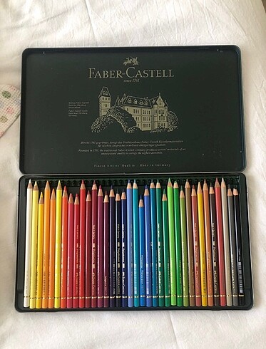 Faber-Castell Polychromos Kuru Boya Kalem Seti 36 Renk
