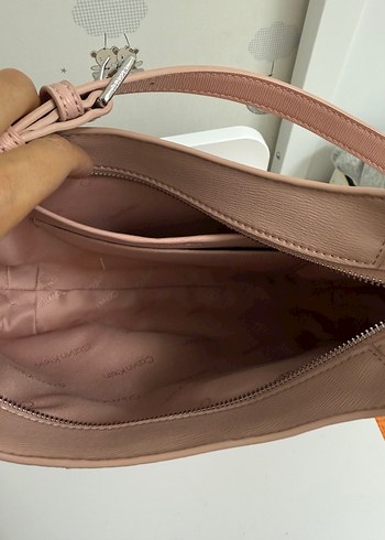 Calvin Klein Calvin klein Pudra Renk Minimalist Kadın Omuz Çantası
