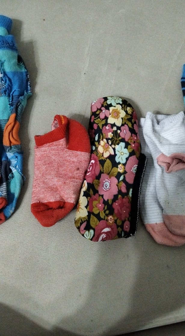 Renkli Desenli Kız Çorapları 25-26 numara - Görsel 5