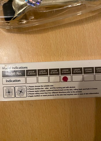 Dermaroller 0,50 mm - Görsel 2