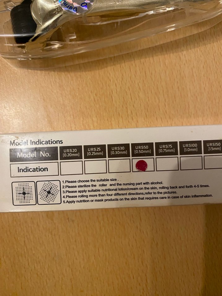 Dermaroller 0,50 mm - Görsel 2