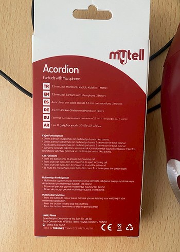 Kırmızı Kulaklık Seti - Görsel 2