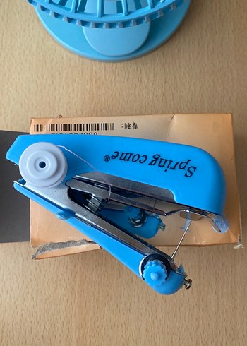 kulaklık,el dikiş makinesi ve powerbank şarj aleti ve vantilator - Görsel 3