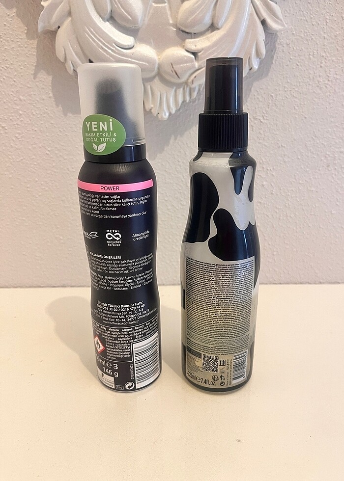 Morfose saç sprey taft saç köpüğü - Görsel 2