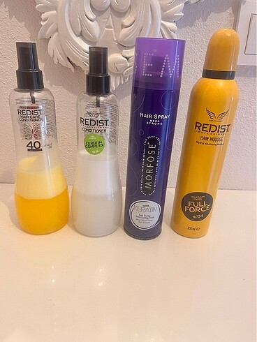 Morfose Saç sprey redist saç keratin köpük