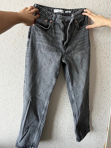 34 Beden gri Renk Mango mon jean