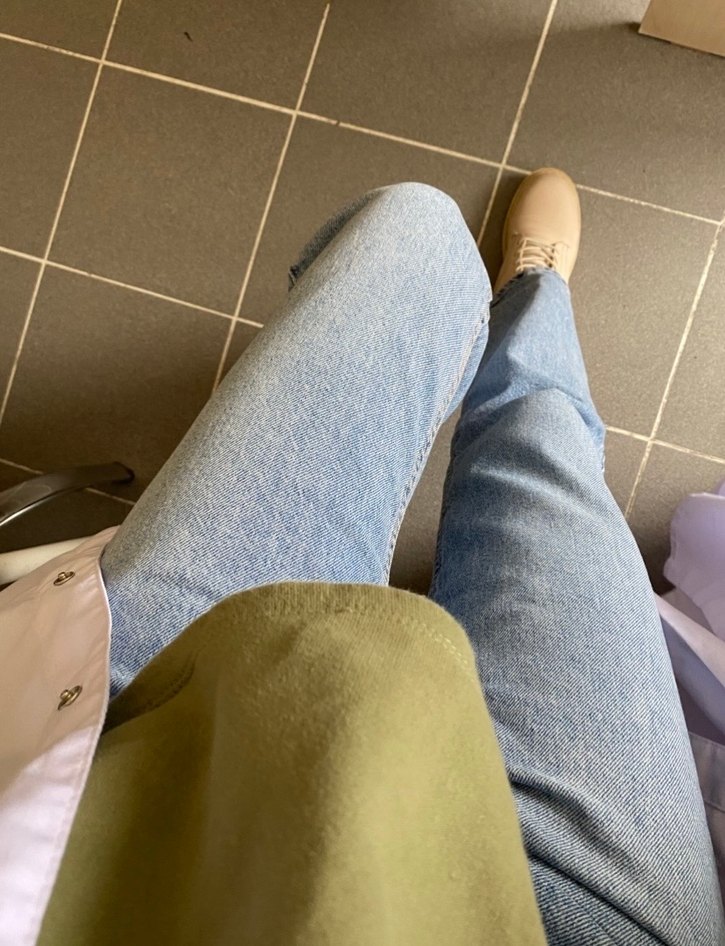 DeFacto Kadın Açık Mavi Regular Fit Denim Pantolon - Görsel 4