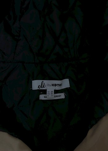 Bej Kadın Kapüşonlu Rahat Ceket - Görsel 4