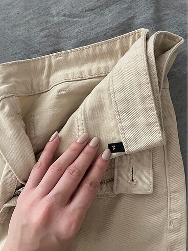 xs Beden Ekru jean