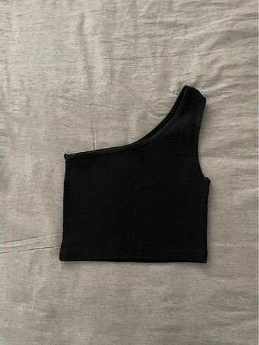 Tek omuz crop