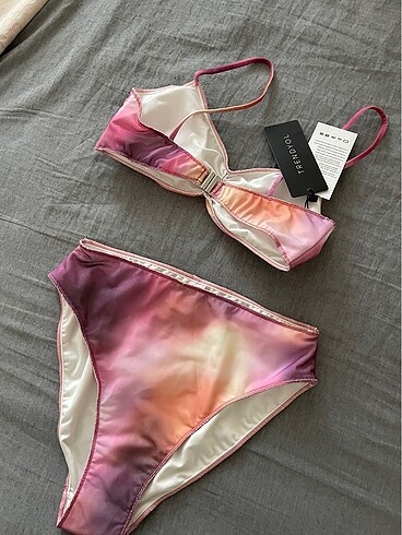 xs Beden Yüksek bel bikini takımı