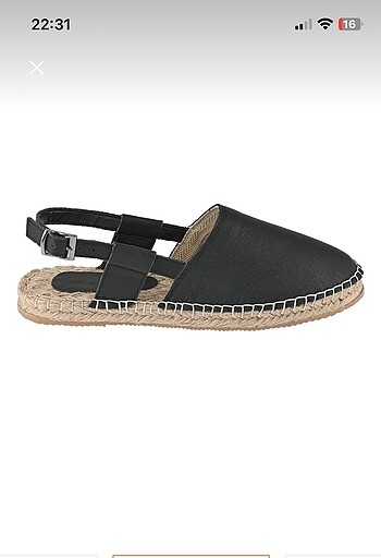 Diğer Siyah espadril