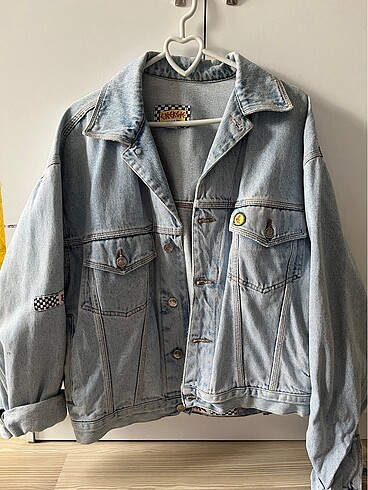 Vintage oversize denim ceket