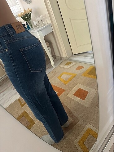 Zara Zara koyu kot pantolon