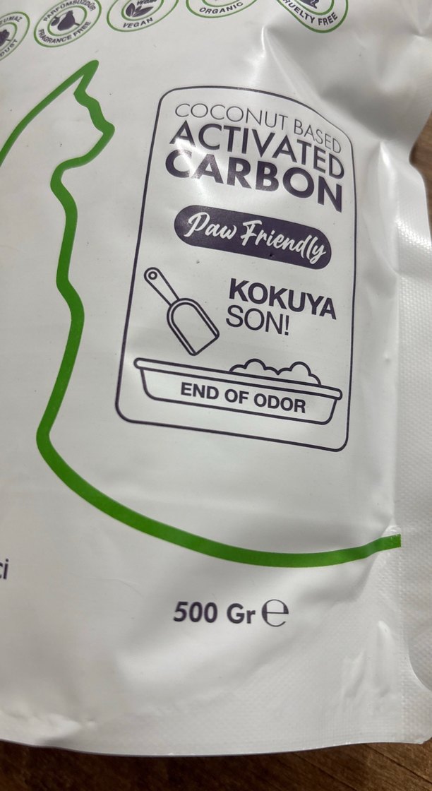 Melomy Pet Aktif Karbonlu Kedi kumu koku giderici 500g - Görsel 5