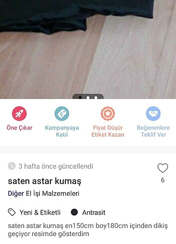 Kumaşlar 