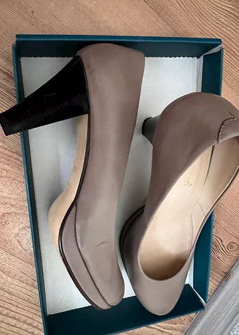 deri vizon kadın ayakkabı - Görsel 4