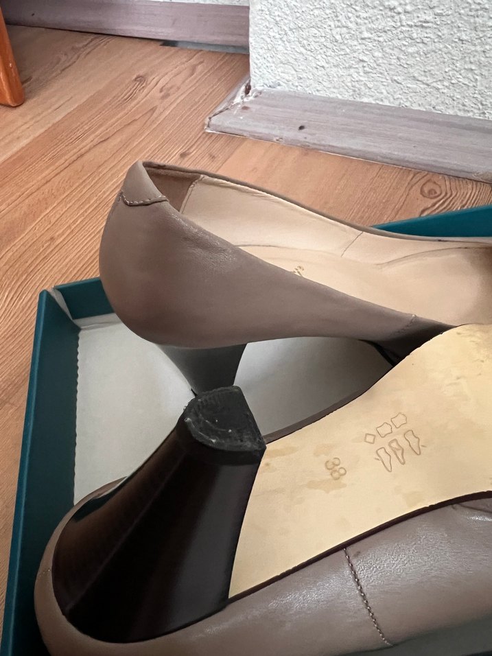 deri vizon kadın ayakkabı - Görsel 3