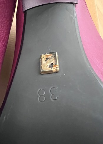 Bordo Parlak Yılan Desenli Kadın Platform Topuklu - Görsel 8