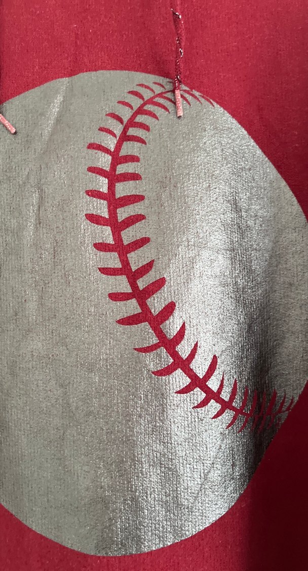 Bordo Gri Baskılı Kapüşonlu Sweatshirt - Görsel 2