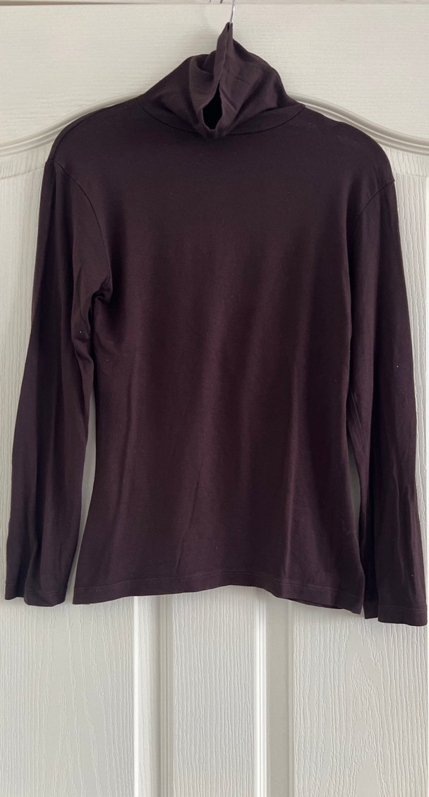 Bordo Gri Ekoseli Kız Bluz be kahve bady - Görsel 4