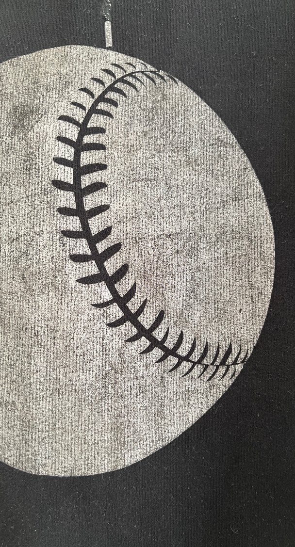 Gri Baskılı Siyah Sweatshirt - Görsel 2