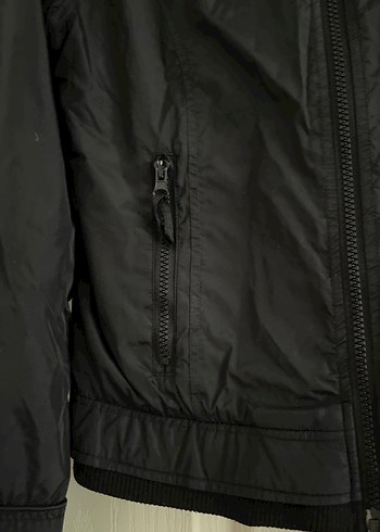 XSIDE Siyah Parlak Erkek Yağmurluk - Görsel 2