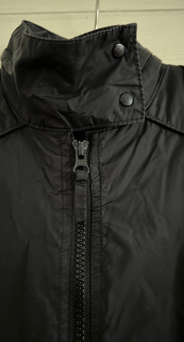 XSIDE Siyah Parlak Erkek Yağmurluk - Görsel 3