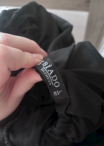 Siyah V Yaka Uzun Kollu Mini Elbise - Görsel 5