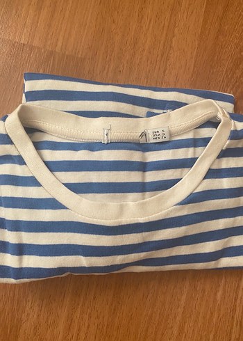 Mavi Çizgili Uzun Kollu - Görsel 2