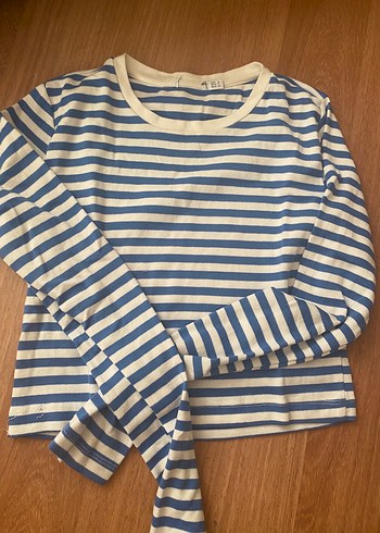 Mavi Çizgili Uzun Kollu - Görsel 3