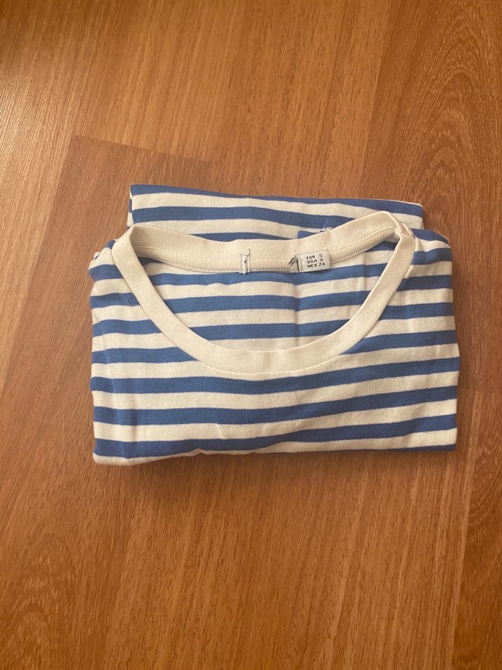 Mavi Çizgili Uzun Kollu - Görsel 4