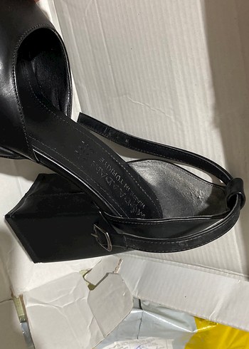 Kadın Siyah Gotik Platform Topuklu Ayakkabı - Görsel 5