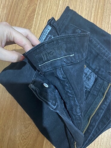 30 Beden siyah Renk Mavi pantolon jean kot