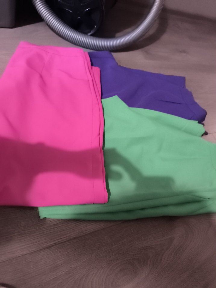 renkli palazzo pantolon - Görsel 2