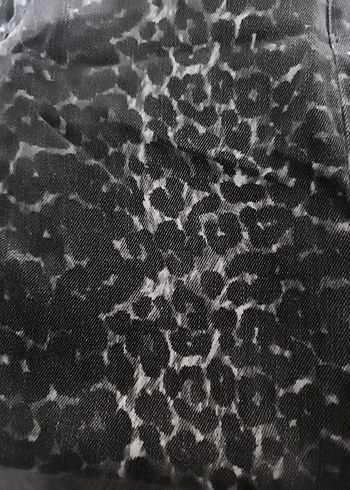 42 beden leopar bayan jeans - Görsel 2