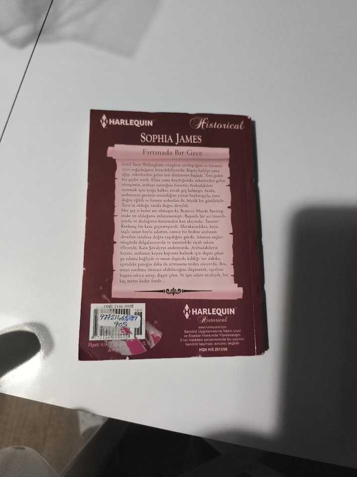 Fırtınada Bir Gece - Sophia James - Görsel 3