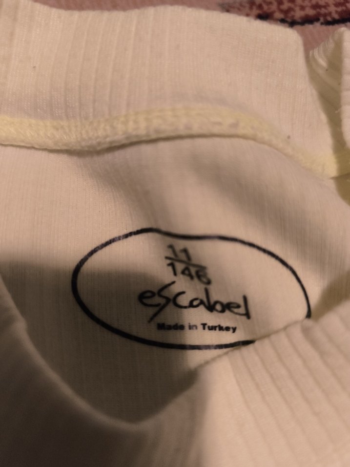 Sarı Uzun Kollu kız çocuk bluz - Görsel 2