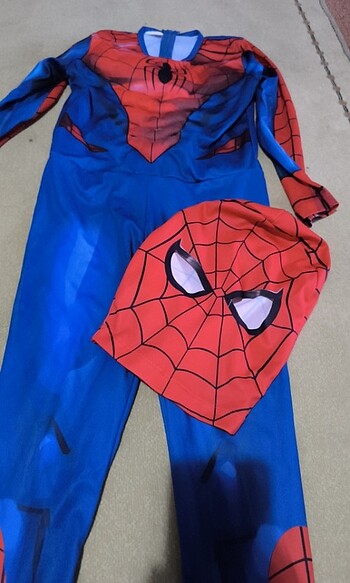 7 Yaş Beden Spiderman kostüm 