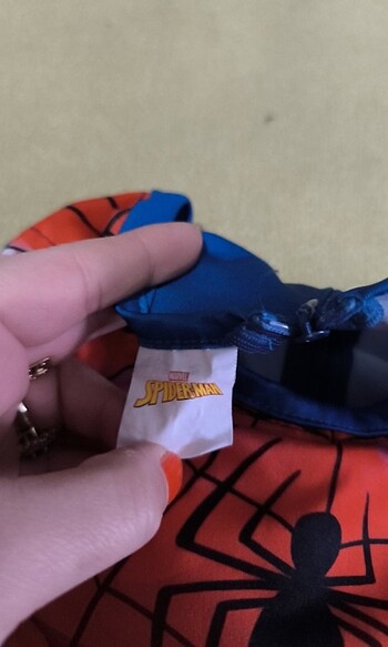 7 Yaş Beden çeşitli Renk Spiderman kostüm 