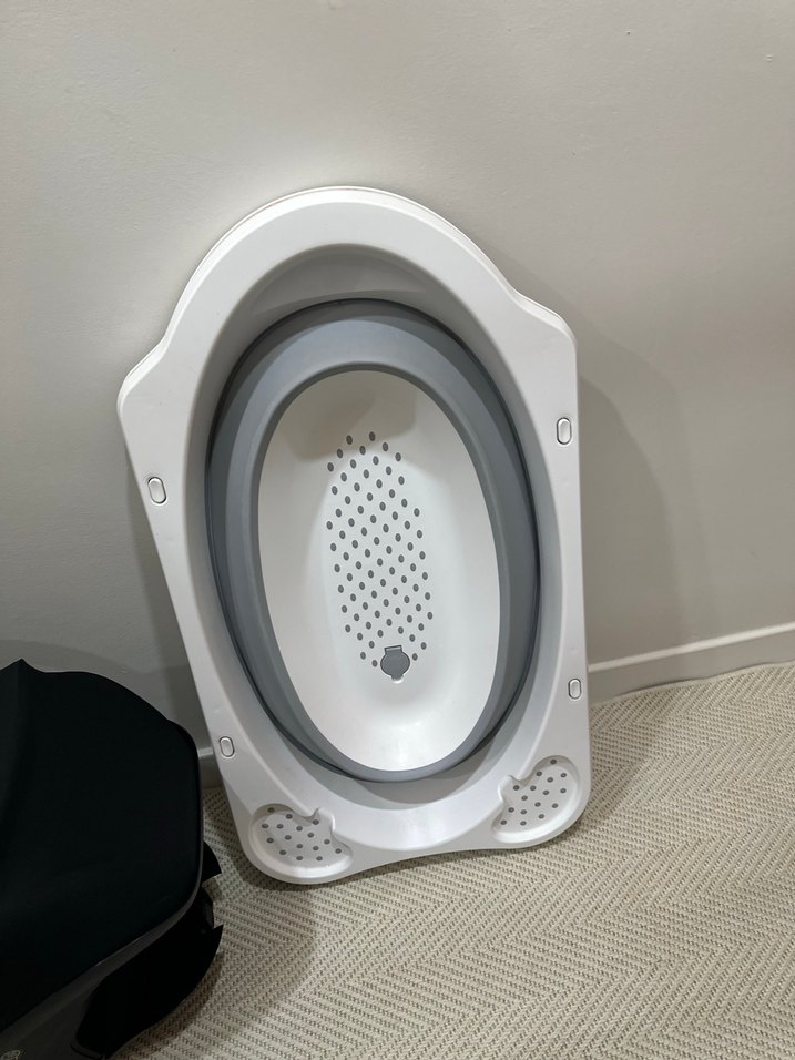 Katlanır bebek küveti - Görsel 5