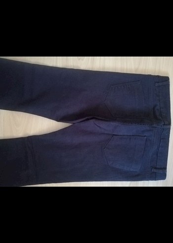 27 Beden mavi Renk Kadın Lacivert Midi Boy Normal Kesim Jean